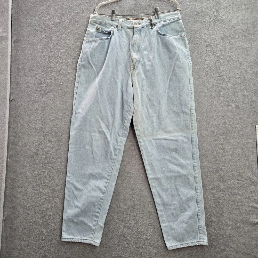 VINTAGE Levi's 900‎ Women Jeans 18 Blue Denim Mom High Rise Silver Tab 90s USA